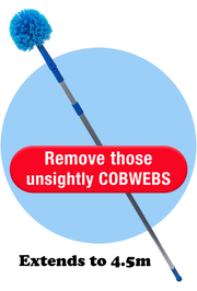 Cobweb Pole & Brush (Extends to 4.5m)
